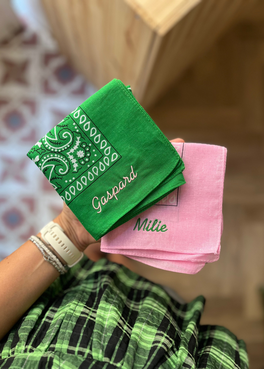 Bandana Marcel à personnaliser