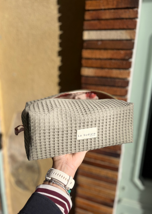 Trousse pauline kaki soleil