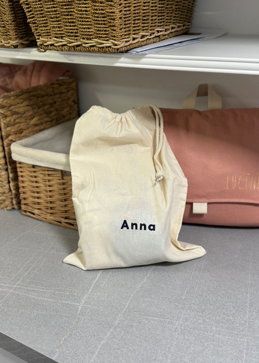 pochon coton à personnaliser