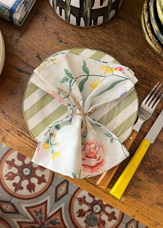 serviette de table janine a personnaliser 1