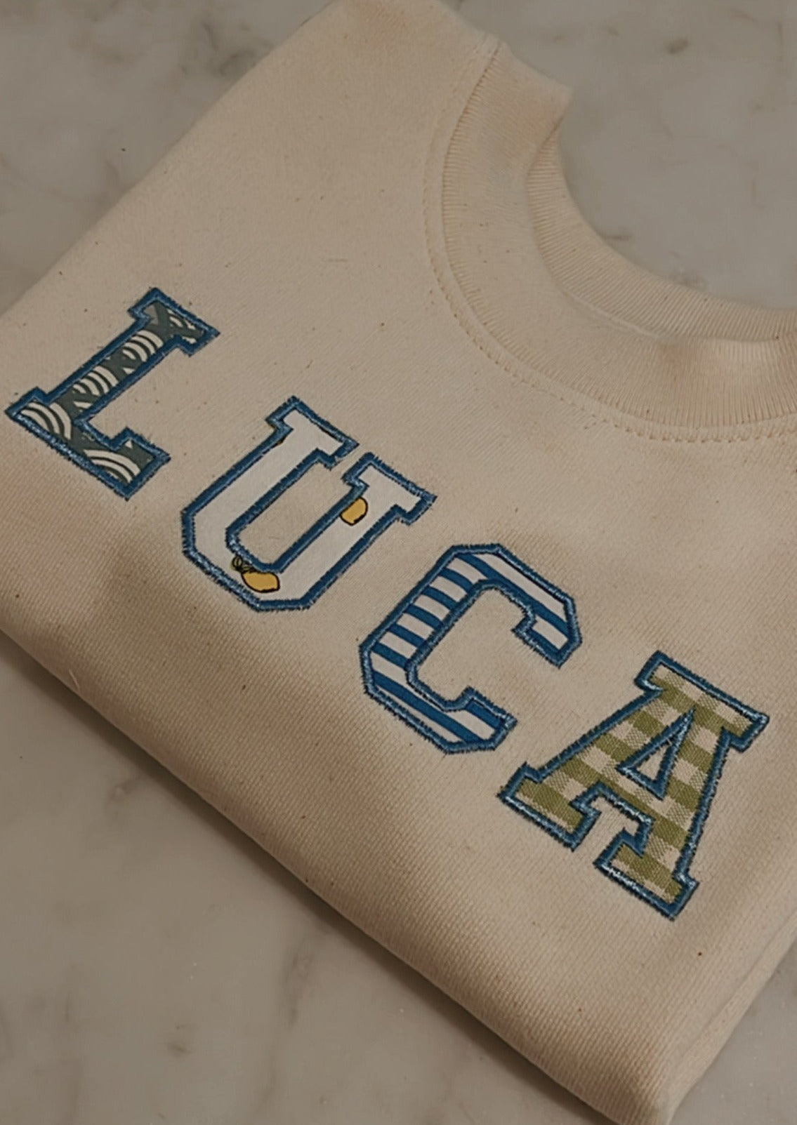 sweatshirt mini matisse appliqué