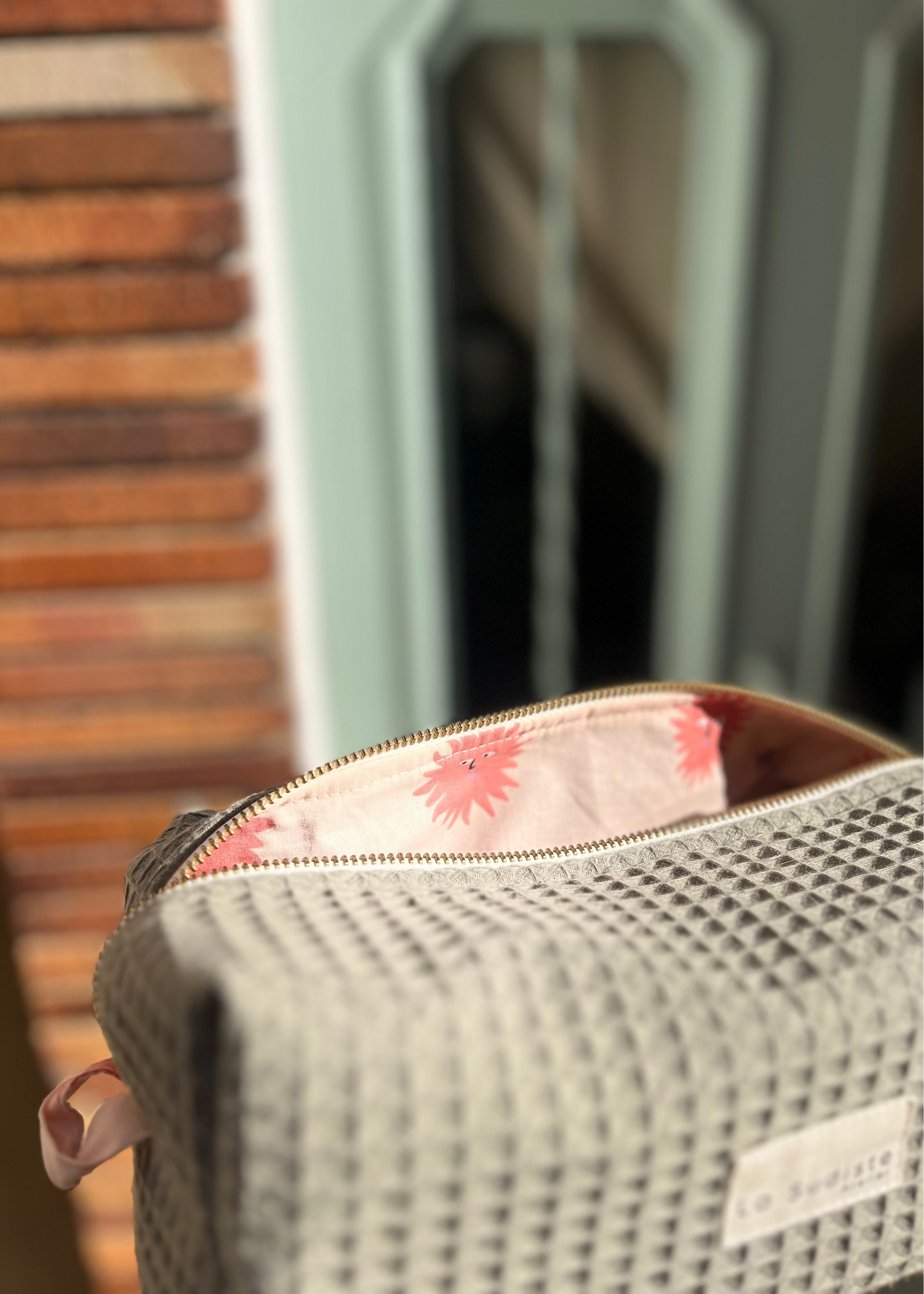 Trousse pauline kaki soleil 1