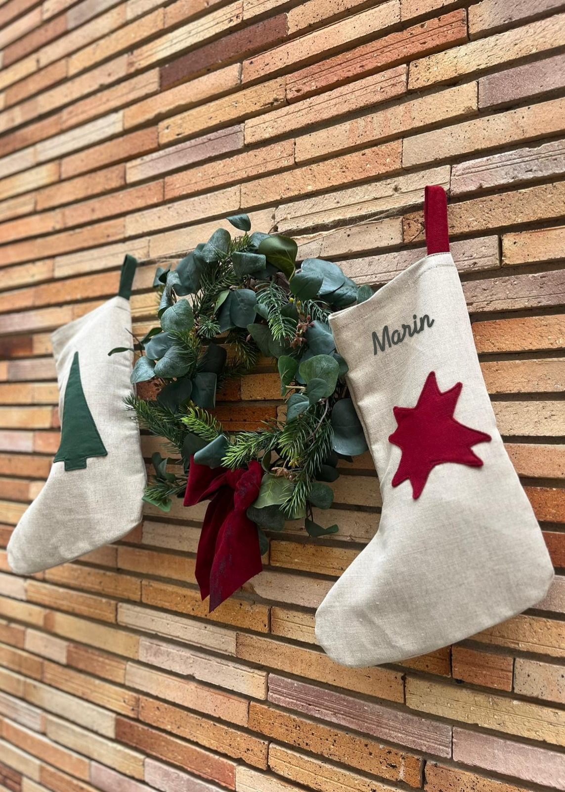 chausette de noel à personnaliser