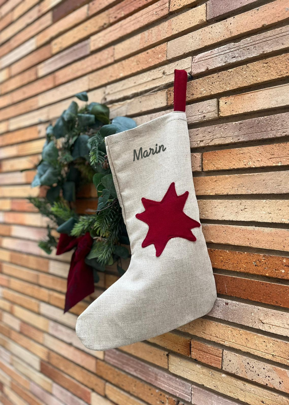 chausette de noel à personnaliser