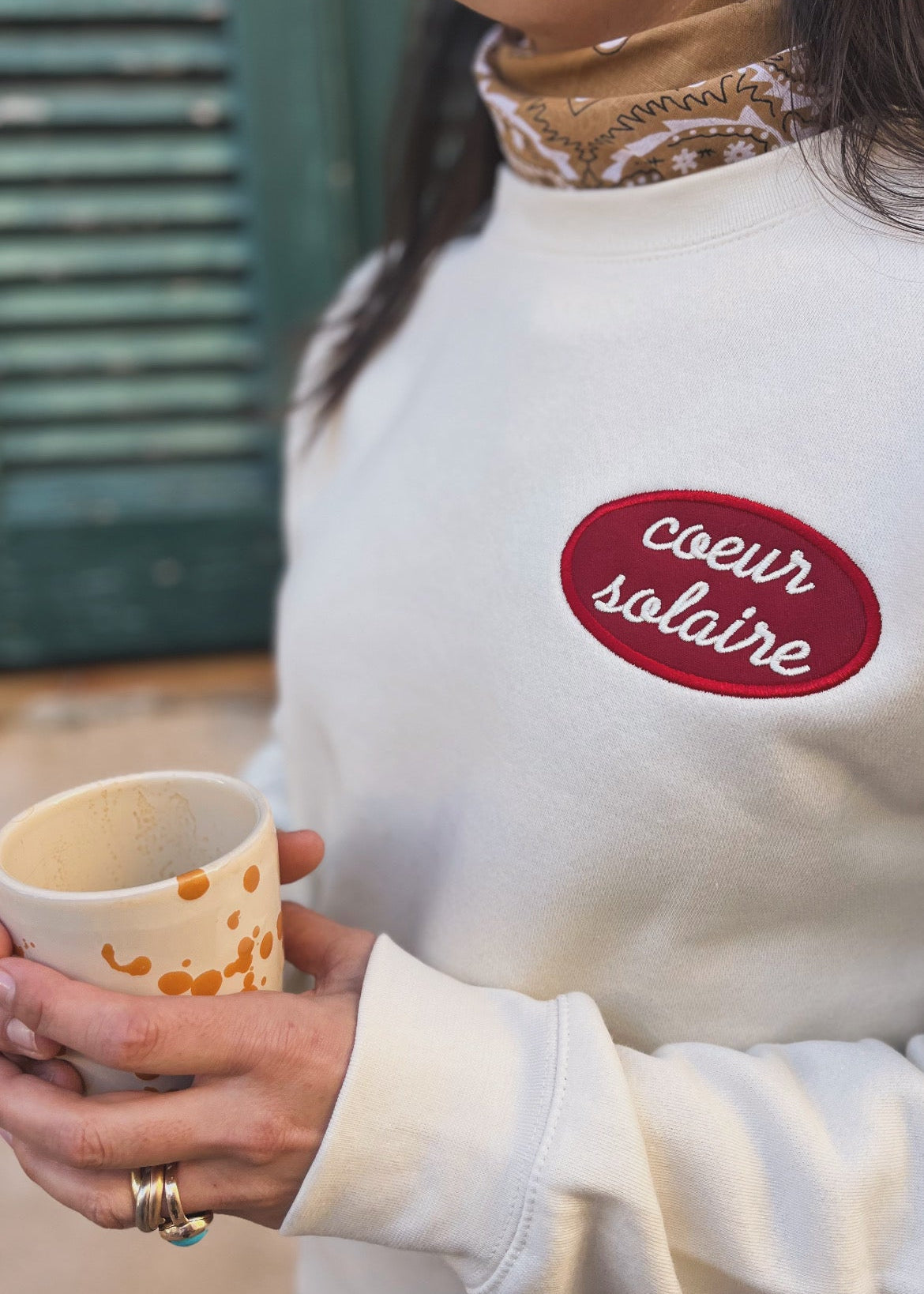 sweat-shirt coeur solaire 1