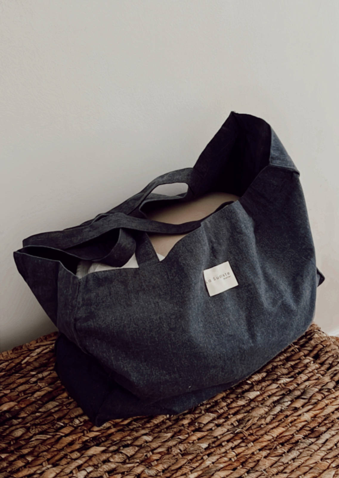 Shopping bag midnight blue